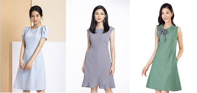 TOP 10 mẫu đồng phục đầm váy áo công sở đẹp nổi bật 2023