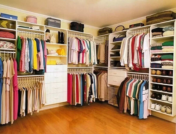 Phân loại quần áo nhỏ cốt thép lưu trữ tủ vải tủ quần áo lưu trữ công suất  lớn nội các tủ đơn giản tủ quần áo tủ gỗ giá rẻ |