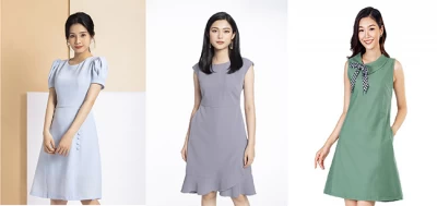 50+ mẫu đồng phục váy liền công sở cho chị em thỏa sức lựa chọn