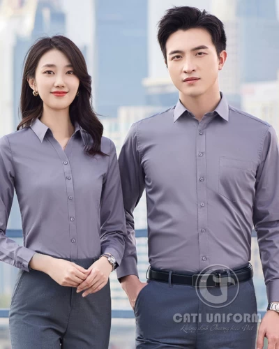 Tổng hợp 12+ mẫu đồng phục sơ mi công sở đẹp nhất năm 2025