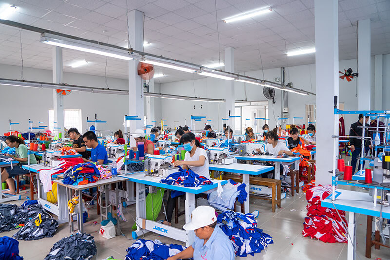 Quy trình may áo đồng phục công ty tại CATI chuyên nghiệp