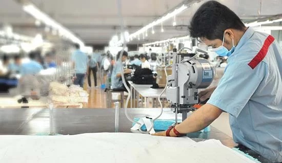 Xưởng may CATI có hệ thống máy móc hiện đại