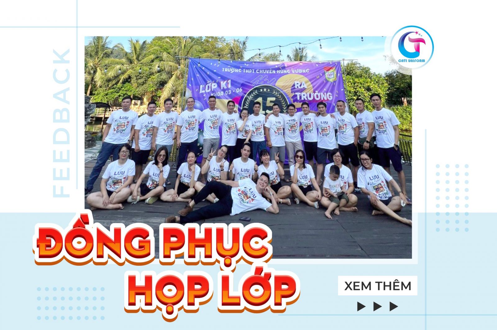 Đồng Phục Họp Lớp 20 năm Ngày Ra Trường