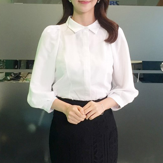 Mẫu áo sơ mi trắng nữ phù hợp với vóc dáng