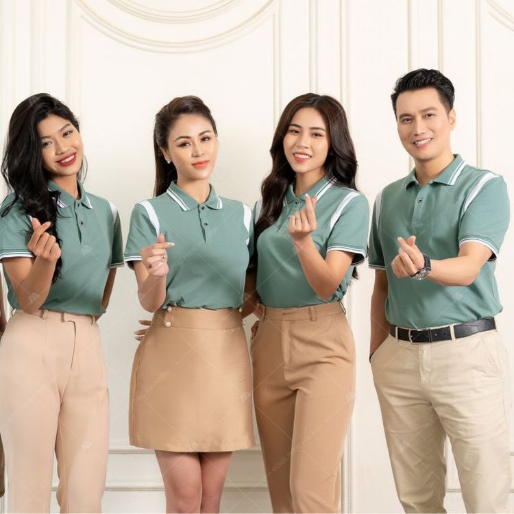 áo đồng phục cotton