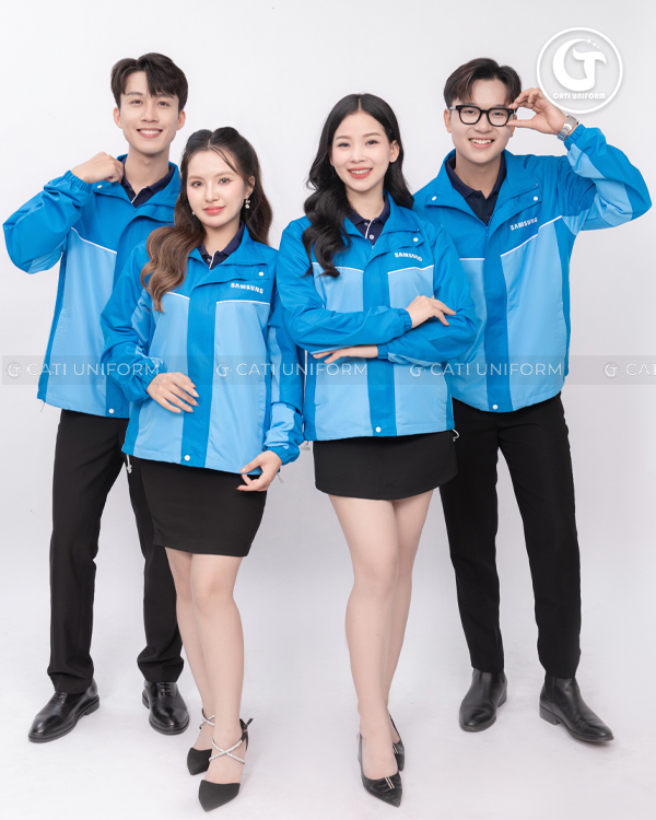 Mẫu áo khoác đồng phục cửa hàng