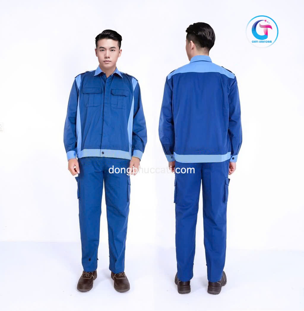 Mẫu đồng phục kỹ thuật vải kaki