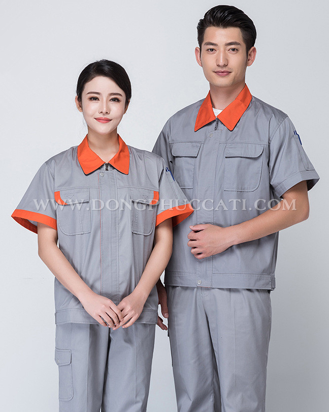 Đồng phục kỹ thuật có đặc tính bền bỉ, thoải mái cho người mặc