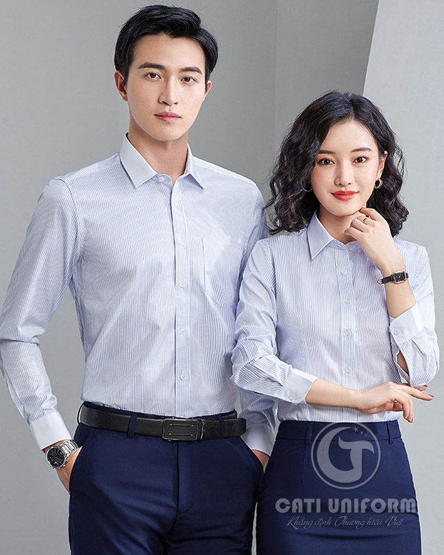 Mẫu áo sơ mi đồng phục nhà hàng
