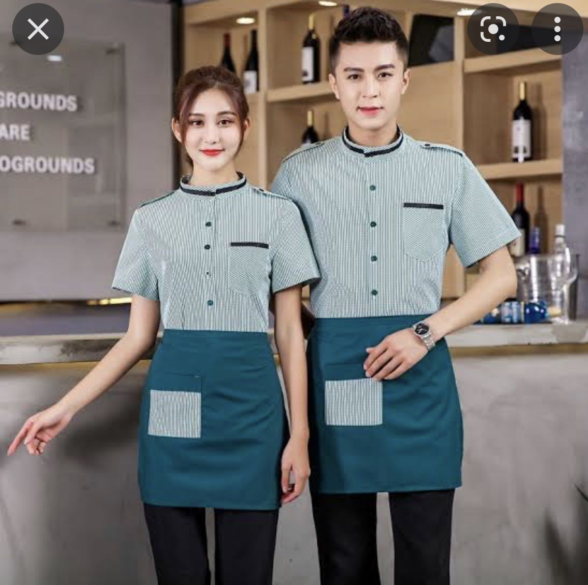 áo đồng phục quán cafe