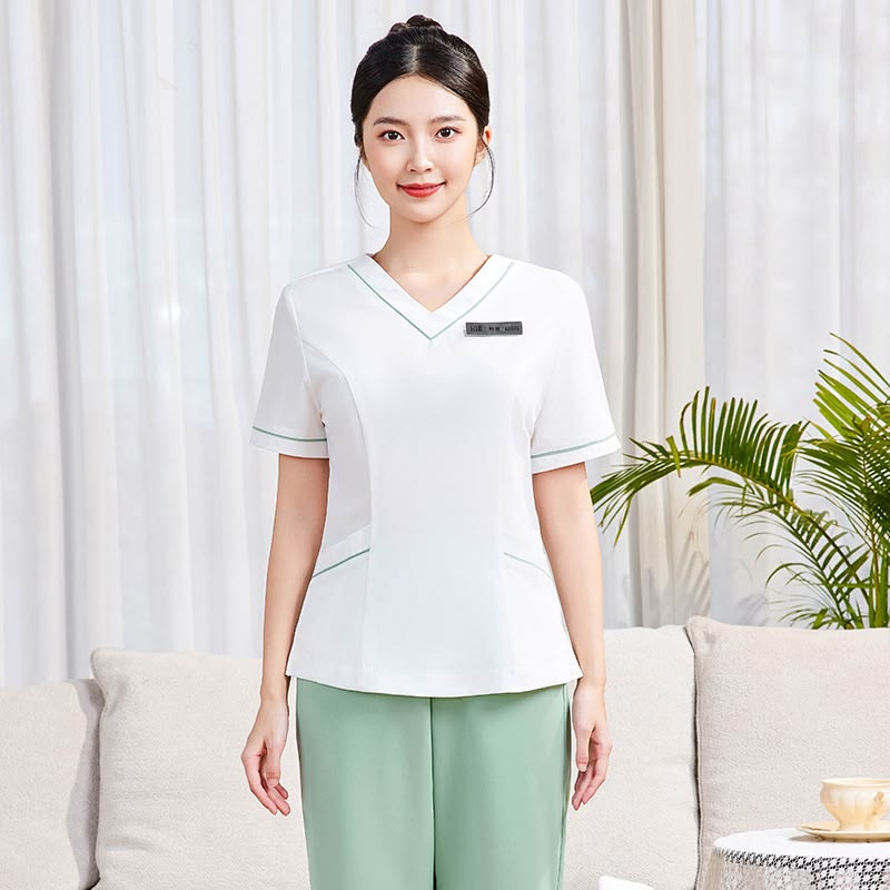 áo đồng phục spa 