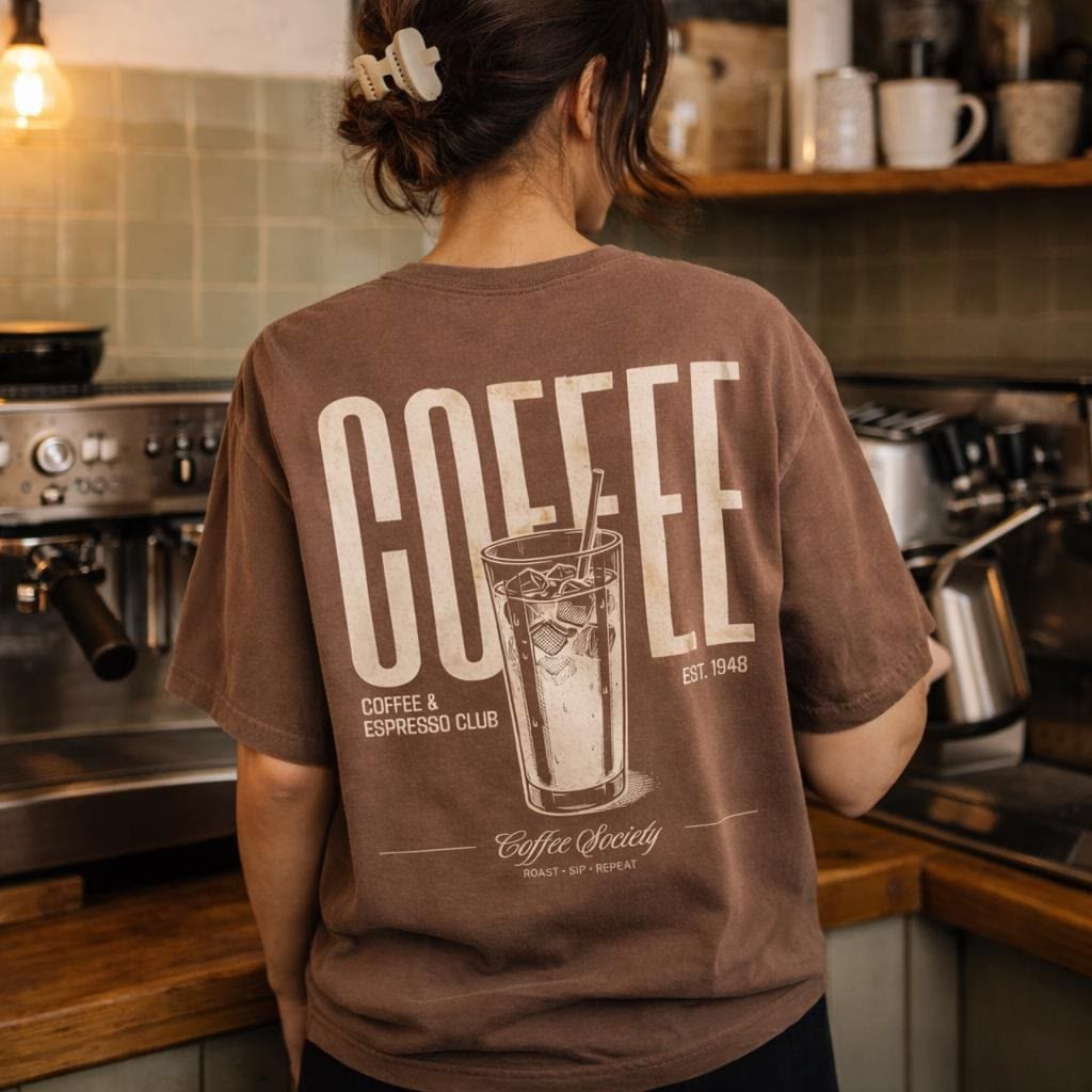 Mẫu áo thun đồng phục thiết kế oversize