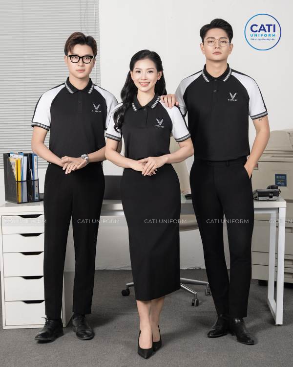 Mẫu áo đồng phục Showroom bán hàng
