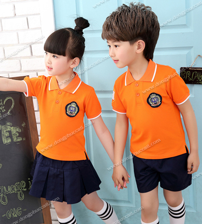 Mẫu áo thun đồng phục học sinh